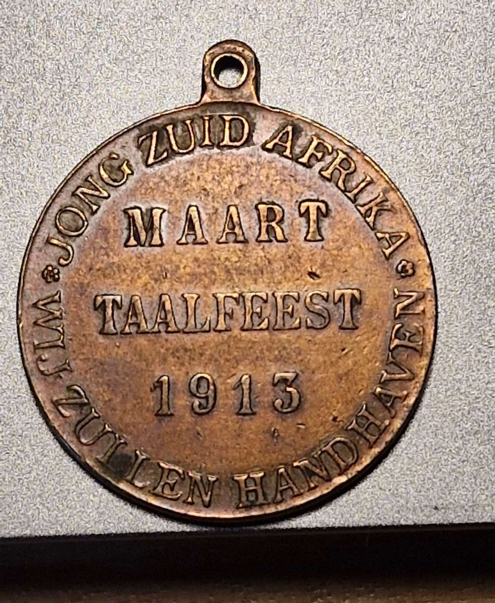 1913 Taalfeest commemorative medallion